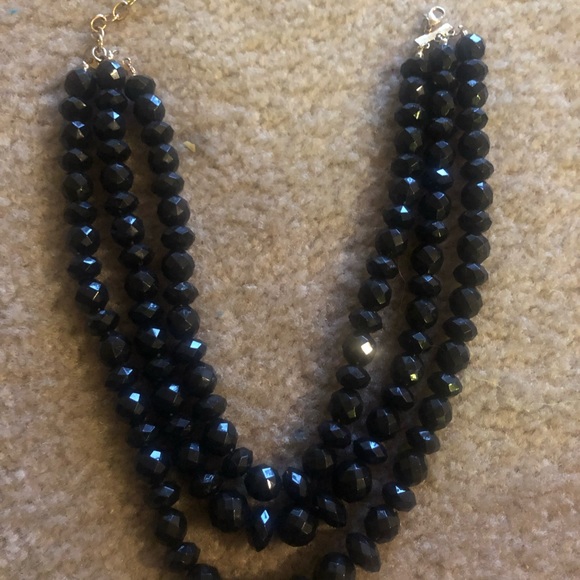 Chunky Black Necklace—BaubleBar - Picture 1 of 3